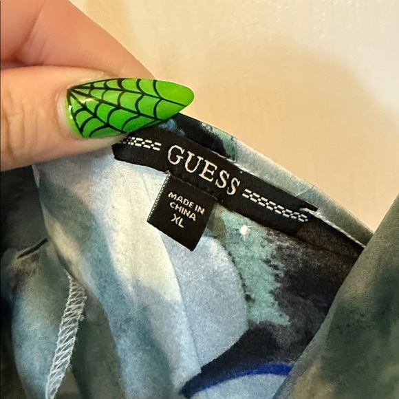 Guess Aqua Bloom Slip Maxi Dress - Picture 4 of 5